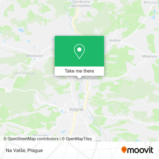 Карта Na Valše