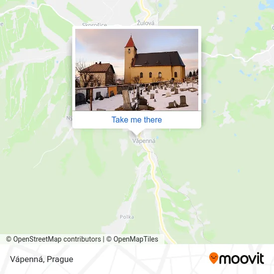 Карта Vápenná