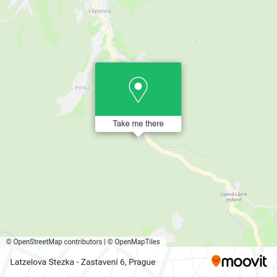 Latzelova Stezka - Zastavení 6 map
