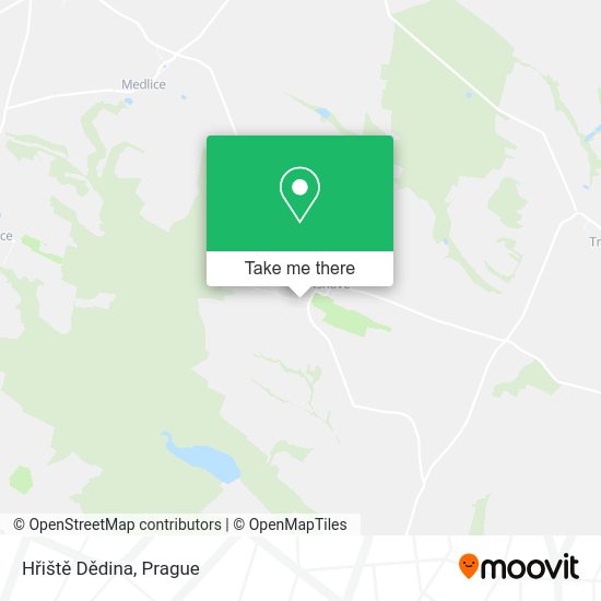 Hřiště Dědina map