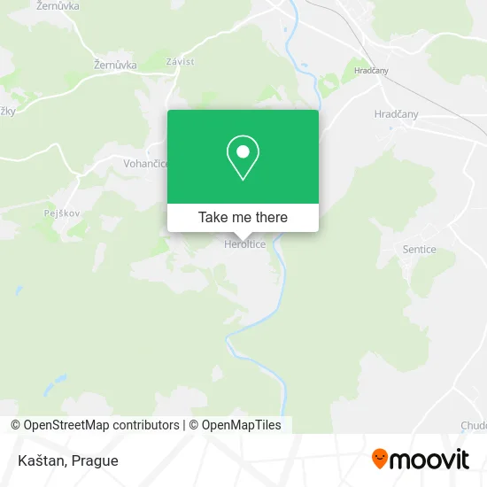 Карта Kaštan