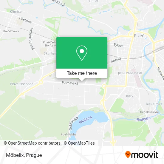 Карта Möbelix