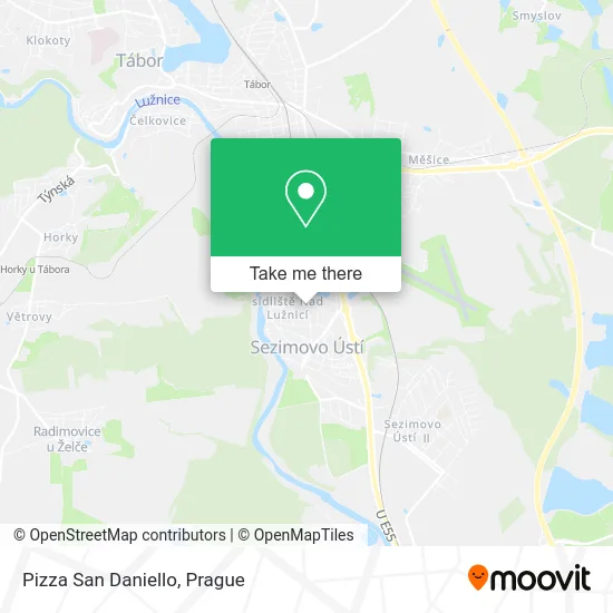 Карта Pizza San Daniello