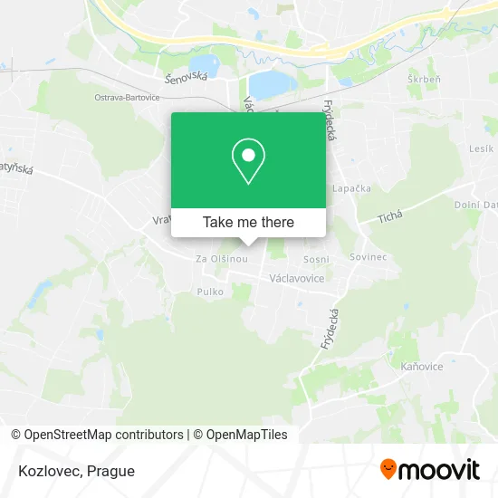 Карта Kozlovec