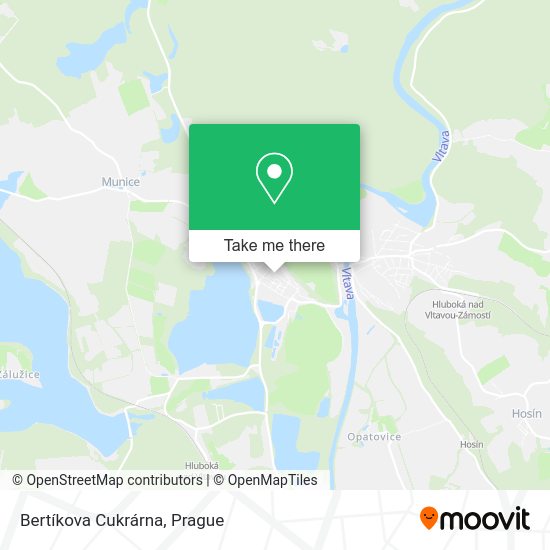 Bertíkova Cukrárna map