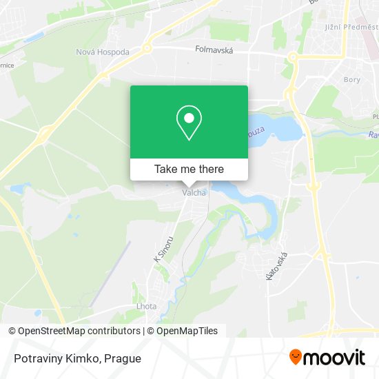 Карта Potraviny Kimko