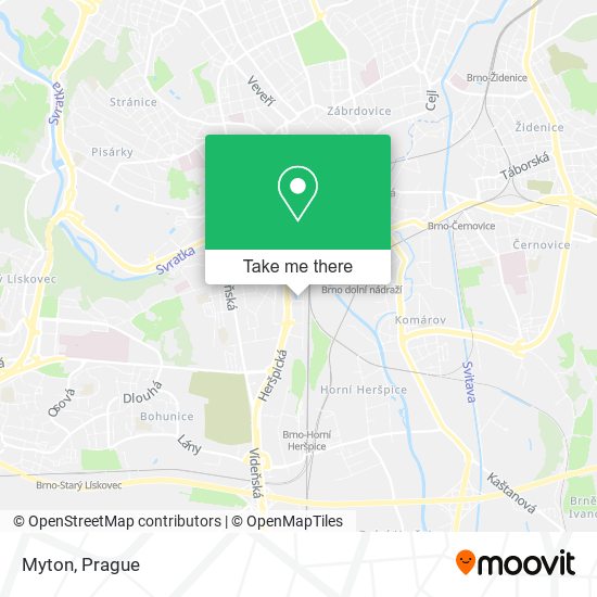 Карта Myton