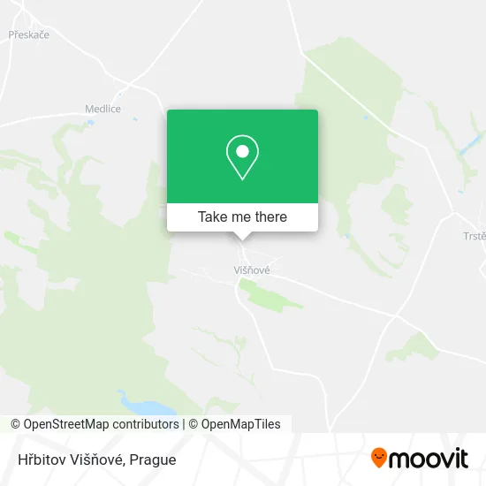 Карта Hřbitov Višňové