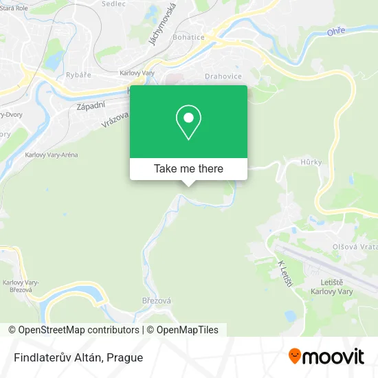 Карта Findlaterův Altán