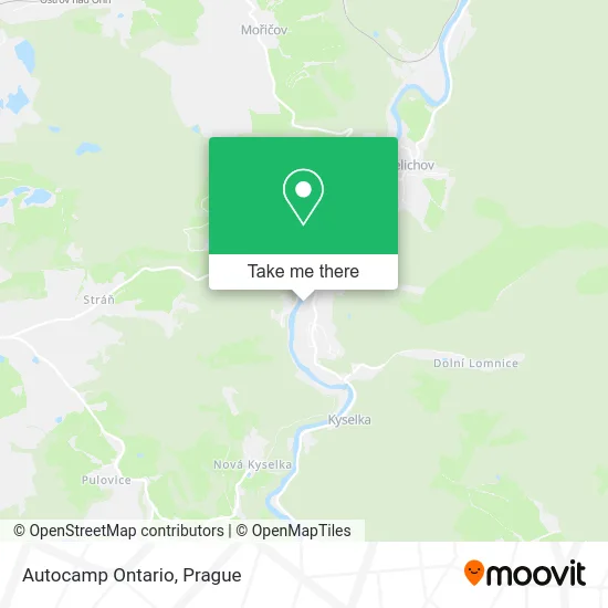 Карта Autocamp Ontario