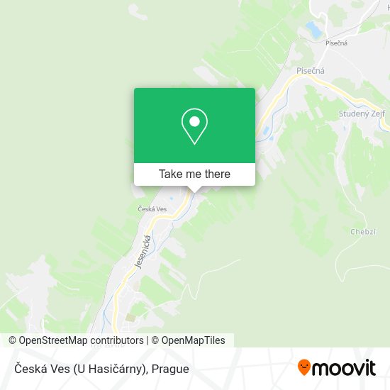 Česká Ves (U Hasičárny) map