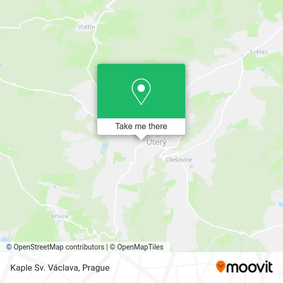 Карта Kaple Sv. Václava