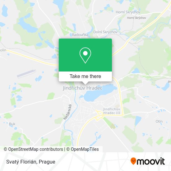 Svatý Florián map