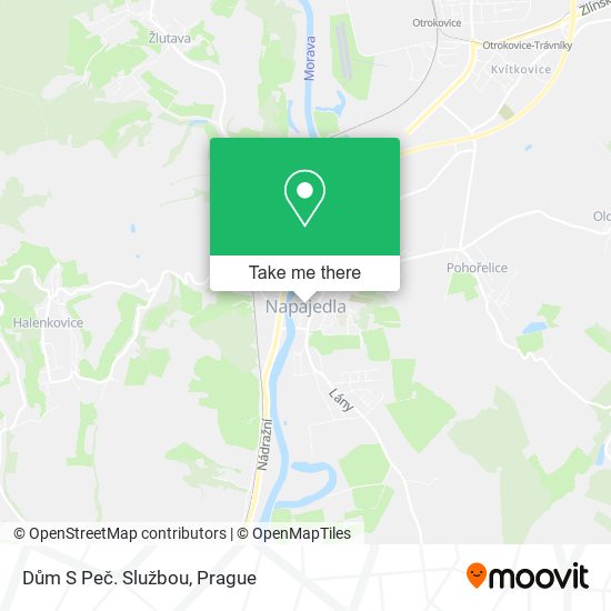 Dům S Peč. Službou map