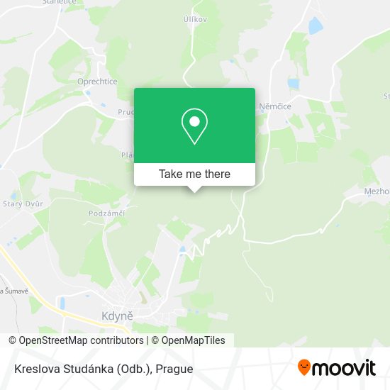 Kreslova Studánka (Odb.) map