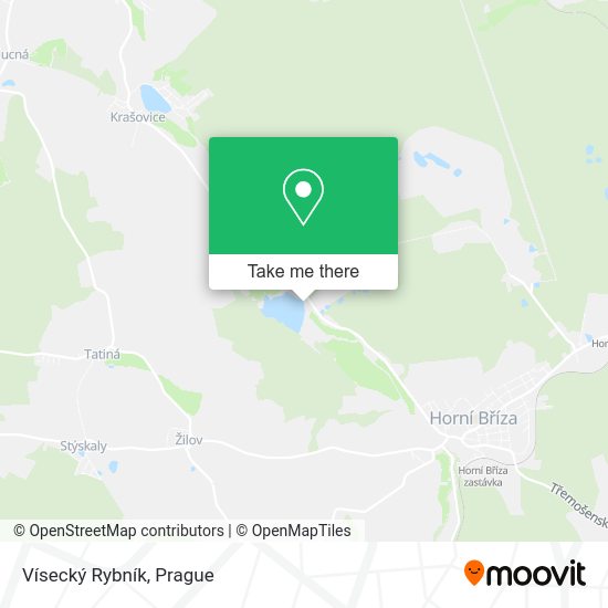 Vísecký Rybník map