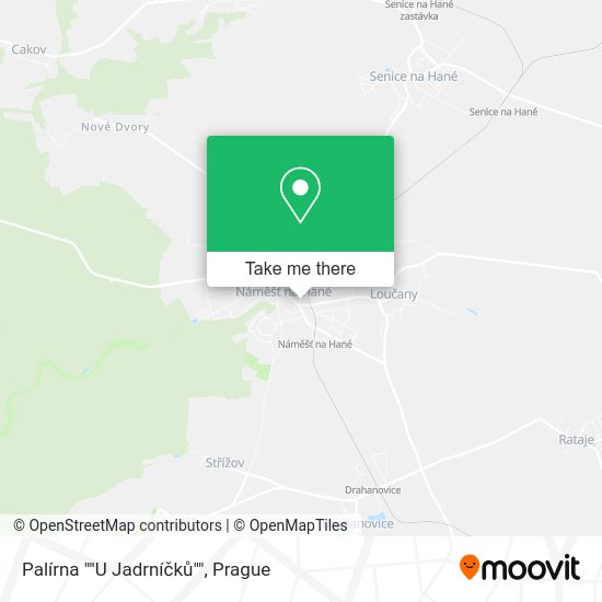 Palírna ""U Jadrníčků"" map