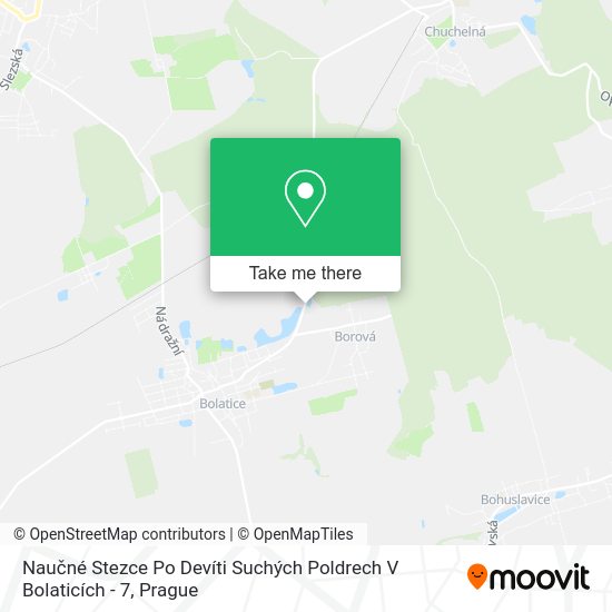 Naučné Stezce Po Devíti Suchých Poldrech V Bolaticích - 7 map