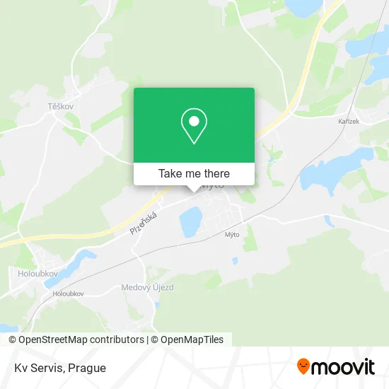 Карта Kv Servis