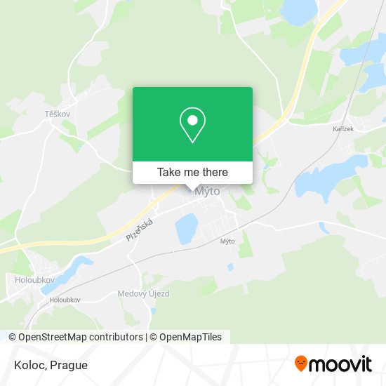 Карта Koloc