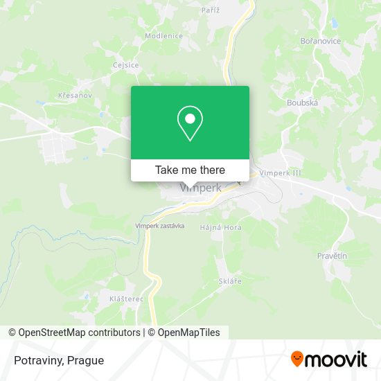Карта Potraviny