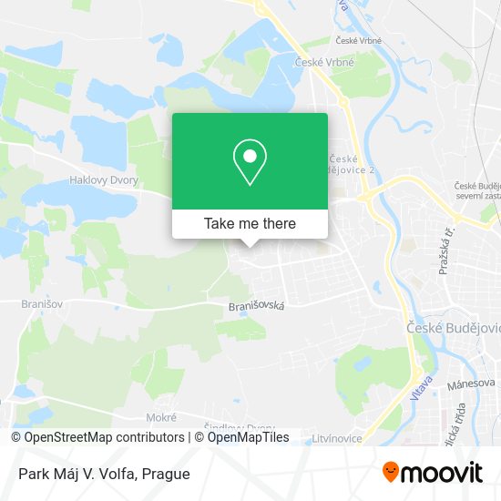 Карта Park Máj V. Volfa