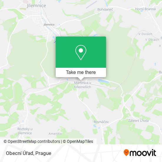 Obecní Úřad map