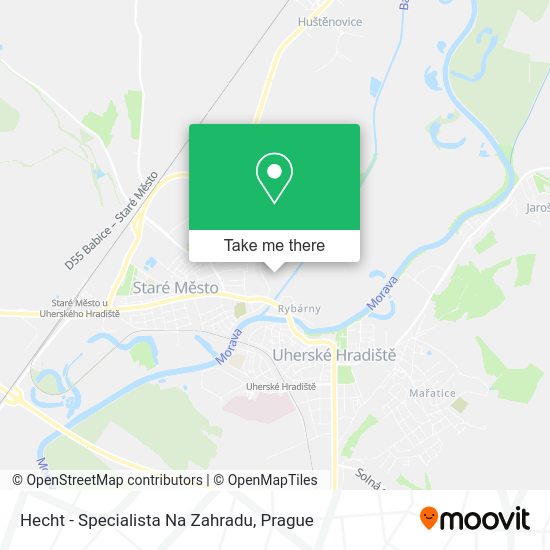 Hecht - Specialista Na Zahradu map