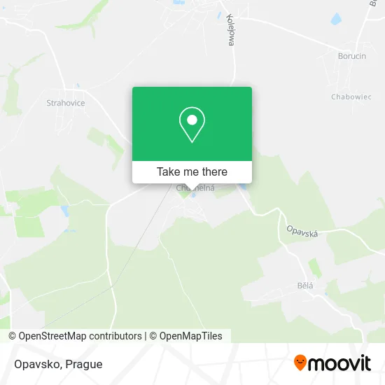 Карта Opavsko