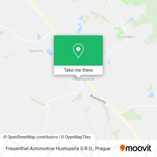 Frauenthal Automotive Hustopeče S.R.O. map