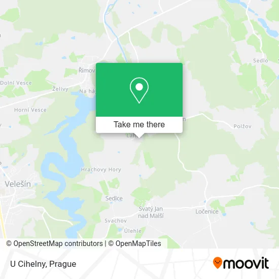 Карта U Cihelny