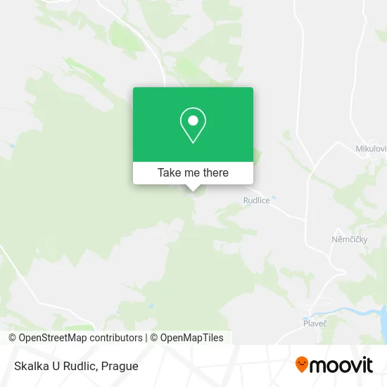 Карта Skalka U Rudlic