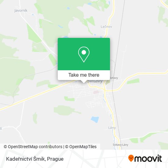 Kadeřnictví Šmik map