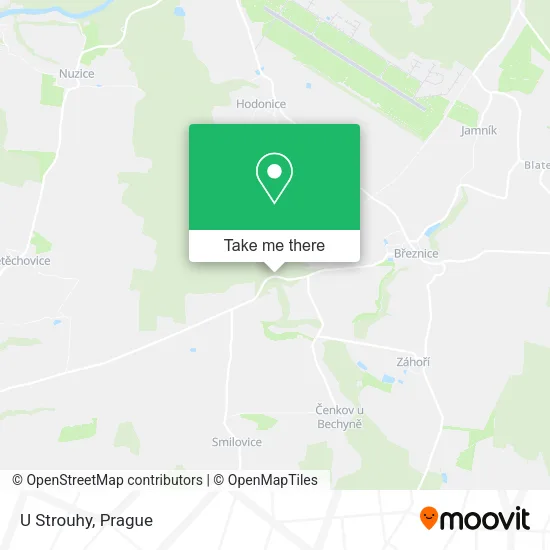 Карта U Strouhy