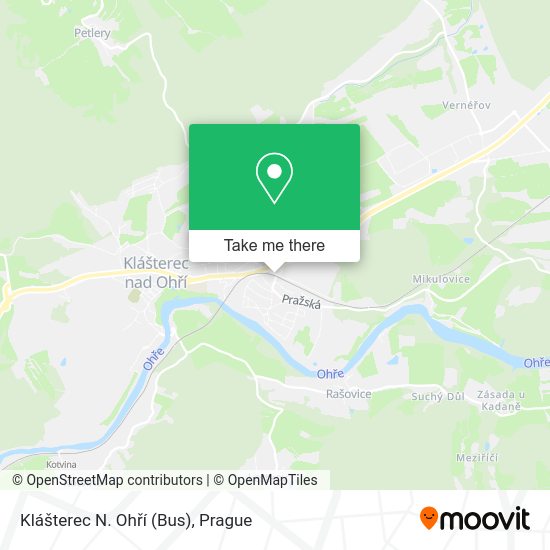 Klášterec N. Ohří (Bus) map