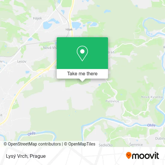 Карта Lysý Vrch