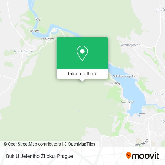 Buk U Jeleního Žlíbku map
