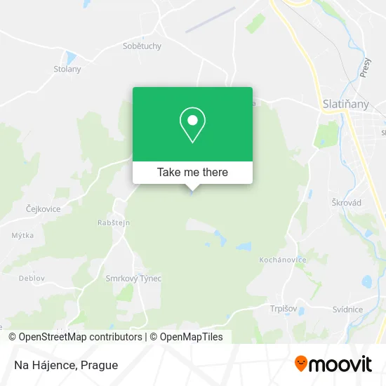 Карта Na Hájence