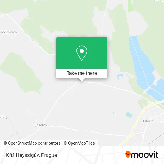Kříž Heyssigův map