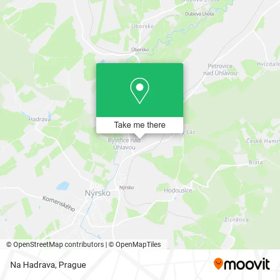 Карта Na Hadrava