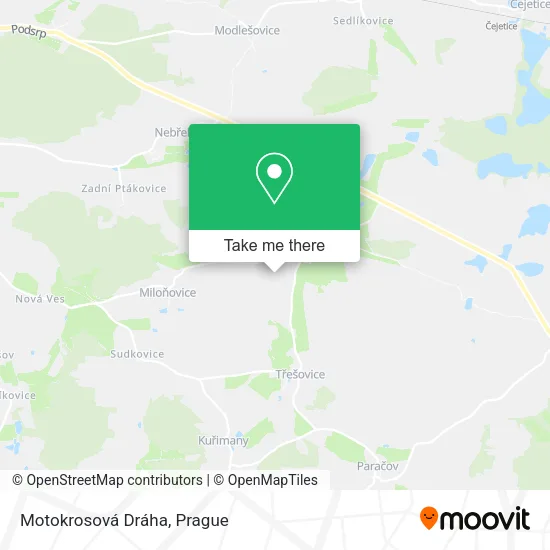 Карта Motokrosová Dráha