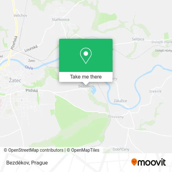 Карта Bezděkov