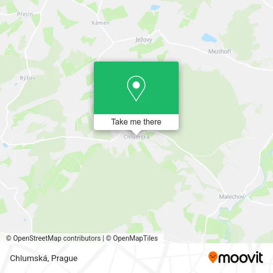 Карта Chlumská