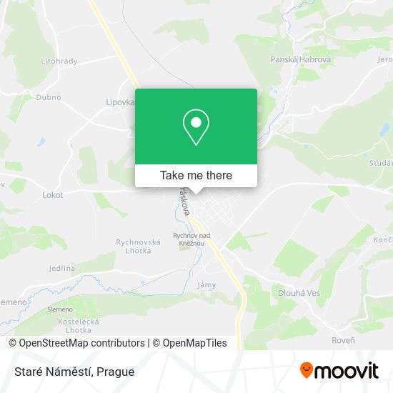 Staré Náměstí map