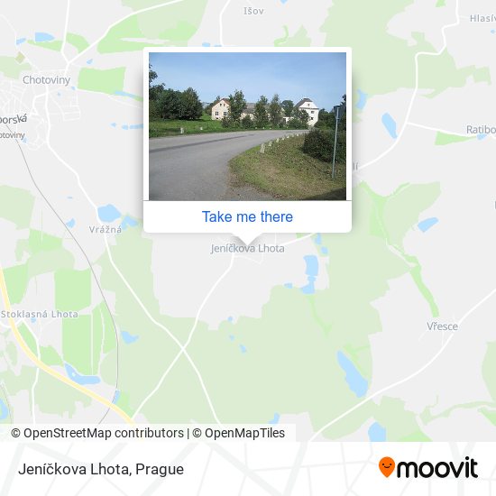 Jeníčkova Lhota map