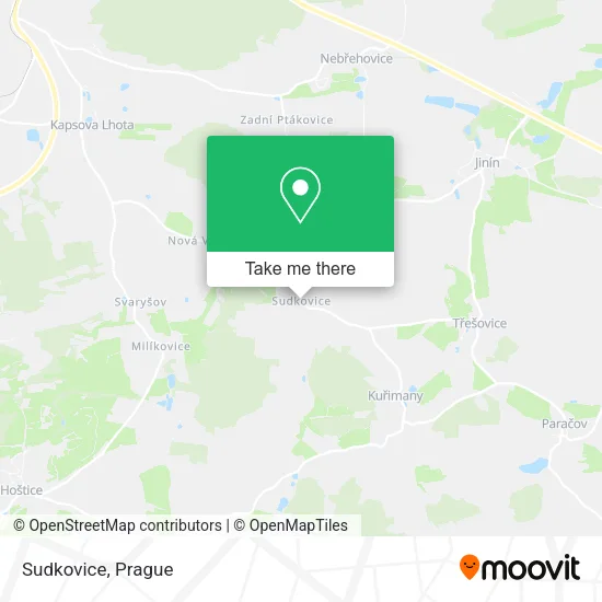Карта Sudkovice
