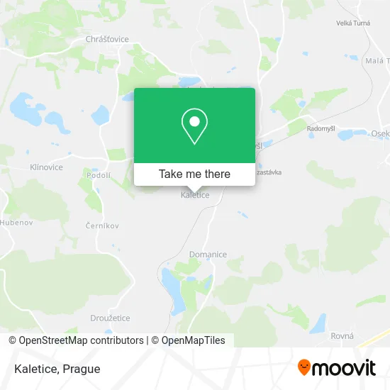 Карта Kaletice