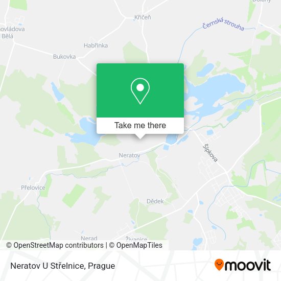 Карта Neratov U Střelnice