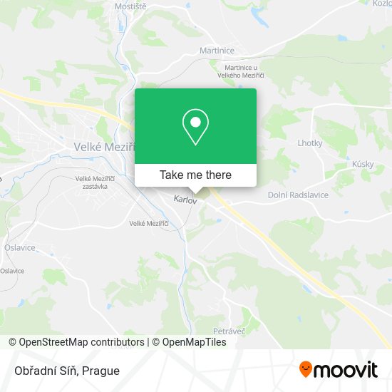Obřadní Síň map