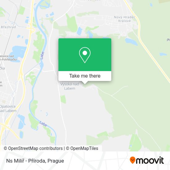 Ns Milíř - Příroda map